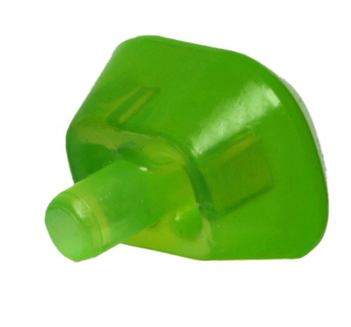 NEW LEGO - Rocks - Infinity Stone Transparent Green Bright x1 - Time 76108 76131 - Picture 2 of 2