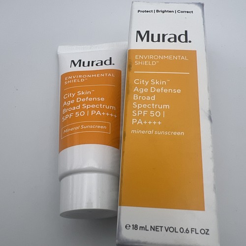 MURAD - City Skin Age Defense Broad Spectrum SPF50 ,-0.6oz-18ml,-Exp Date 05/26 - Picture 2 of 6