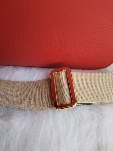 Michael Kors Jet Set Travel Small Crossbody Handbag Messenger Bag/Purse Red - Picture 9 of 16