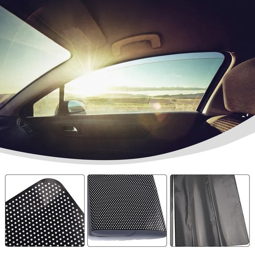 2x Car Side Glass Sun Shade Stickers Sun Protections Glass Sunscreen
