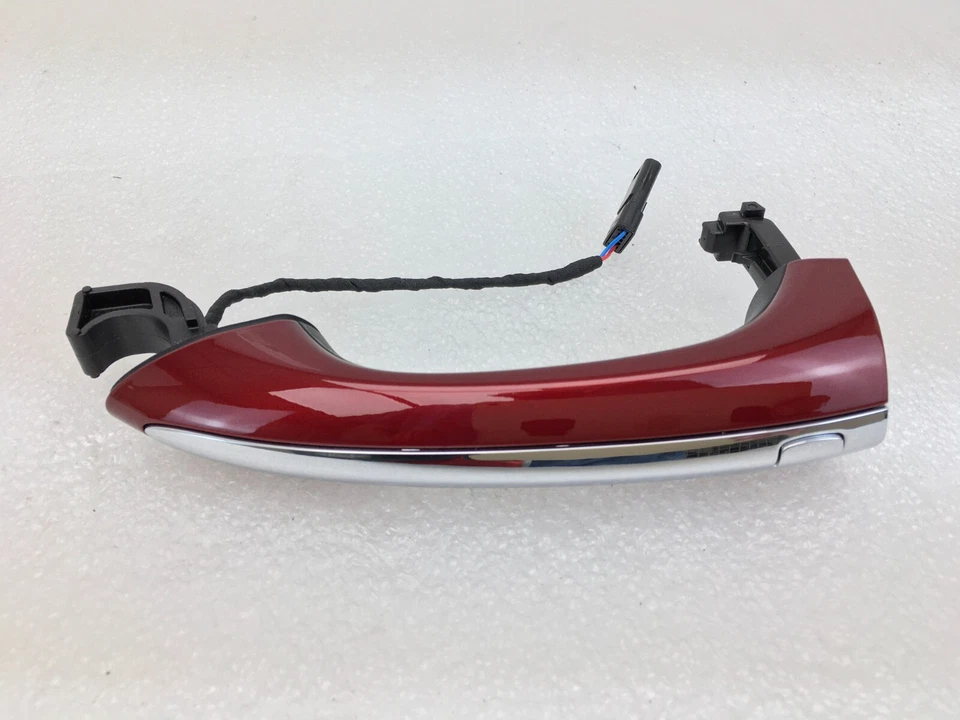 Manija de puerta exterior Buick LaCrosse 2017-2019 2 pines rojo Rioja con cromo WA491C Foto 2 de 4