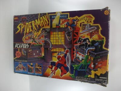Daily Bugle Spiderman Playset INCOMPLETE Pieces Toy Biz