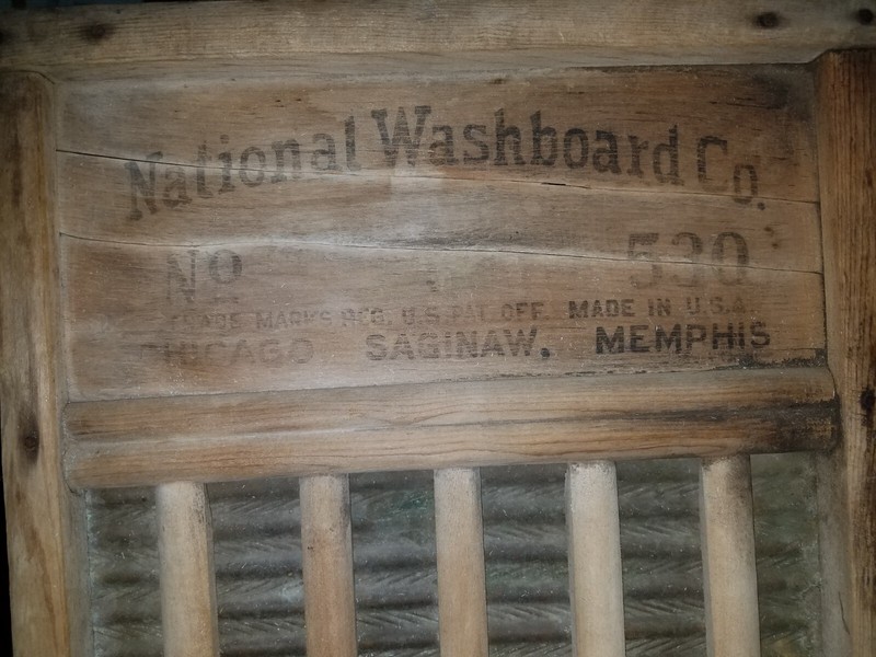 Antique National 850 Washing Board