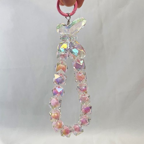Mobile Phone Lanyard High-end Luxury Short Water Drop Crystal Hanging Chain - 第 1/15 張圖片