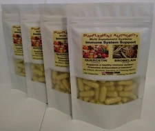 Quercetin and Bromelain Antioxidant Immune System Support NEW & FRESH! ON SALE!