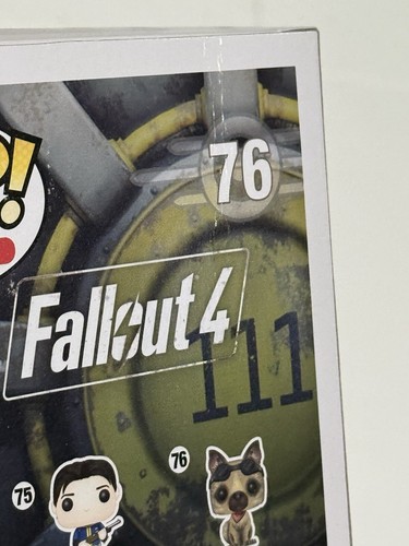 Funko Pop! Vinilo: Fallout - Dogmeat (Flocked) - GameStop (Exclusivo) #76 - Imagen 6 de 6