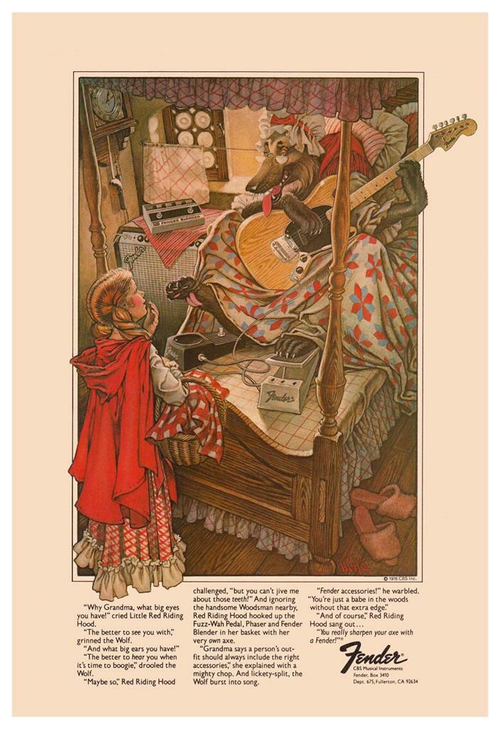 Fender Guitars * POSTER * 24