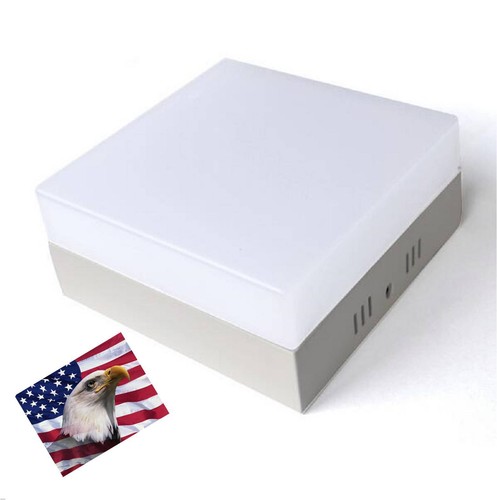 iLett 12 Watts LED Flush Mount Ceiling Light Fixture Square Lamp 100V 265V 6500K - 第 2/11 張圖片