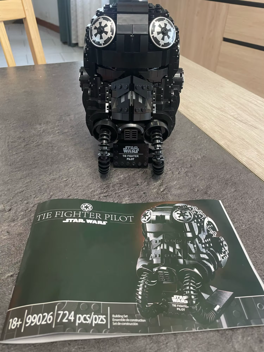 Wars Helmet 75274 Tie Fighter Pilot Helmet Lego 75274 Star Wars
