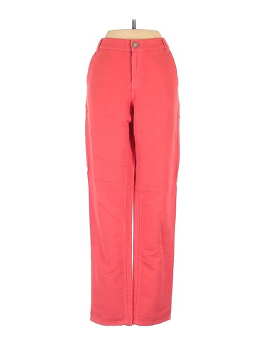 Madewell Women Pink Linen Pants 4