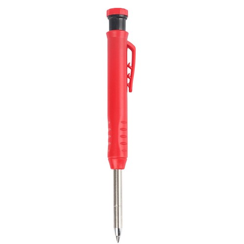 Solid Carpenter Pencil 6Refill Leads forConstruction Built-in Sharpener Drawing✔ - Picture 7 of 18