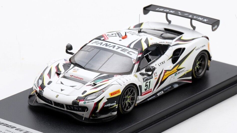 Vehicles 1:43 Scale Model Car Looksmart FERRARI 488 GT3 IRON Vehicles 1:43 Scale Model Car Looksmart FERRARI 488 GT3 IRON