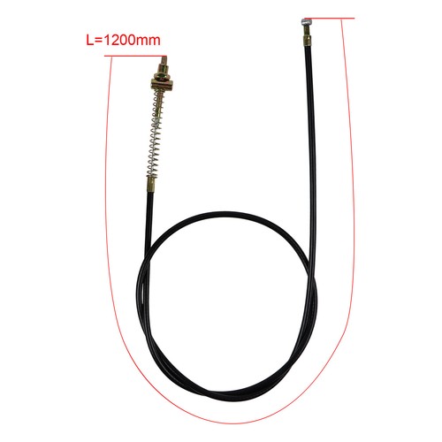 NEW FOR YAMAHA PW50 PW 50 REAR BRAKE CABLE ASSEMBLY DRUM 1981-2009 - Picture 3 of 8