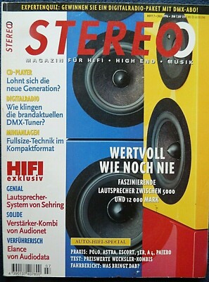 STEREO 7/96,ALR TAKE 3,EXPOLINEAR T 200,INFINITY KAPPA 7.2 I,MC SYSTEMS M 3,SONY