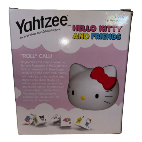 Hello Kitty & Friends GAMENIGHT Yahtzee AND Playing Cards Tin Set Christmas Gift - Picture 4 of 7