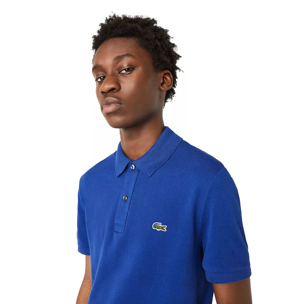 frakke dobbeltlag Skole lærer Lacoste Men&#039;s Slim Fit Petit Piqué Polo T-shirt Blue ph4012-bdm | eBay