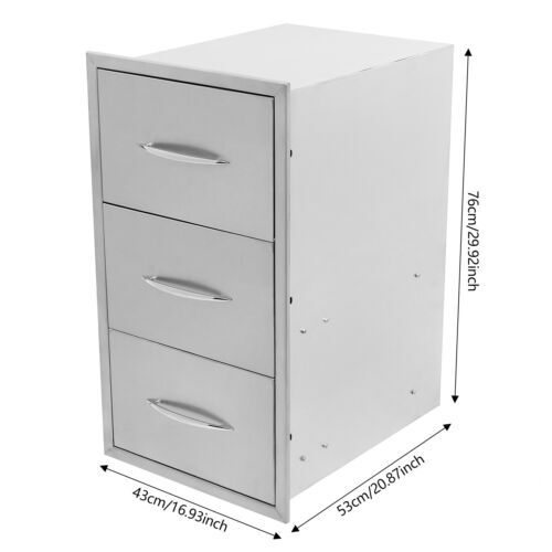 Stainless Steel Drawer for Outdoor Kitchens or BBQ Island Outdoor Kitchen Drawer - Picture 4 of 14