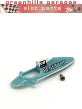 Greenhills Micro Scalextric Benetton Ford Cabin / Airbox & Screw - Used - P2884