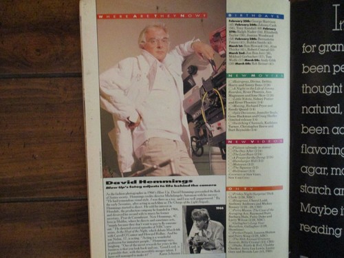 1988 US Mag(RON PERLMAN/DEBBIE HARRY/AMANDA PETERSON/LAURA BACALL/JULIA NICKSON) - Afbeelding 12 van 12