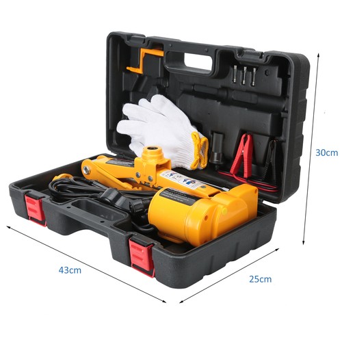 3Ton Automotive Electric Scissor Jack Lift 3T 12V DC Remote Hoist SUV Van Car AU - Picture 2 of 12