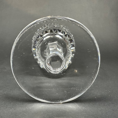 2 Waterford Crystal Alana 10 oz Water / Wine Goblets Pair 7" Signed EUC! - Picture 6 of 7