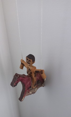 Timber Toys Hanging Horse and Clacker - Picture 2 of 4
