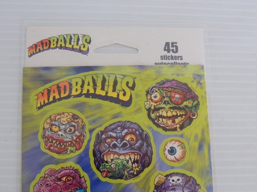 MadBalls Mad Balls Stickerbogen 45 Sticker 2007 - Bild 5 von 5