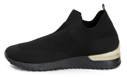 DAMEN SLIPPERSOCKE KEILSCHUHE KLASSISCHE JOGGINGPUMPS SCHUHE THROWER - Bild 4 von 35