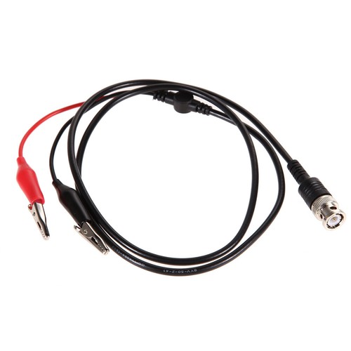 2 Pcs 110cm BNC Q9 To Double Alligator Clip Cables Connector BNC Test Leads Kit - Zdjęcie 2 z 12