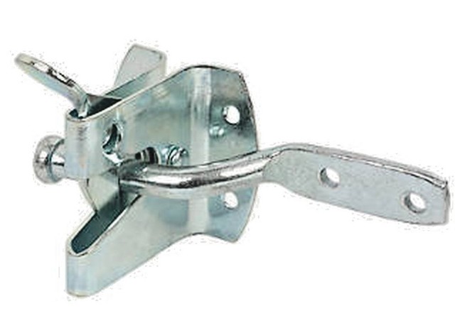 Medium Auto Lockable Garden Gate Catch Black Security For Sale Online Ebay