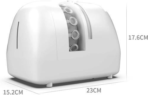 Auto-Refill Bubble Machine 12oz Tank 2-Speed 90° Nozzle No Spill Party Wedding - Picture 2 of 5