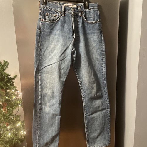 Trade Big Star Mark Vintage Denim Herren 29x 32 Jeans Button Fly bequem - Bild 1 von 10