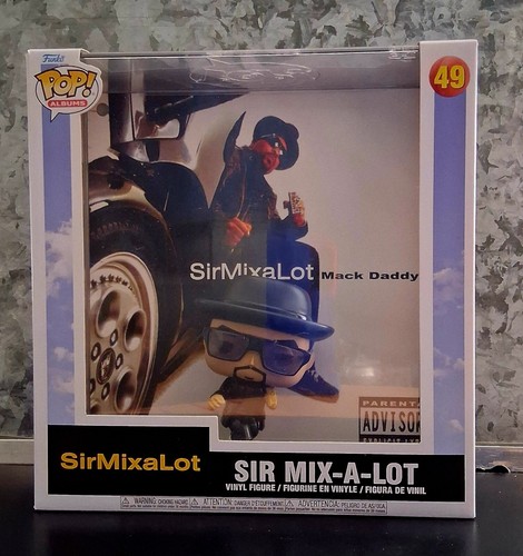 #49 Sir Mix-A-Lot Funko Pop ALBUM 'Mack Daddy' in a PROTECTOR