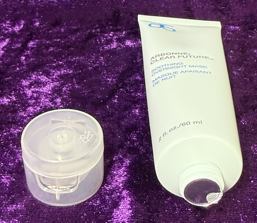 Arbonne Clear Future BERUHIGENDE MASKE ÜBER NACHT VERSIEGELT NEU IM KARTON 2 Oz. - Bild 2 von 5
