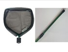 PondXpert Net System Algae Skimmer Net Head (16 Inch) & Telescoping Pole 5' 9''