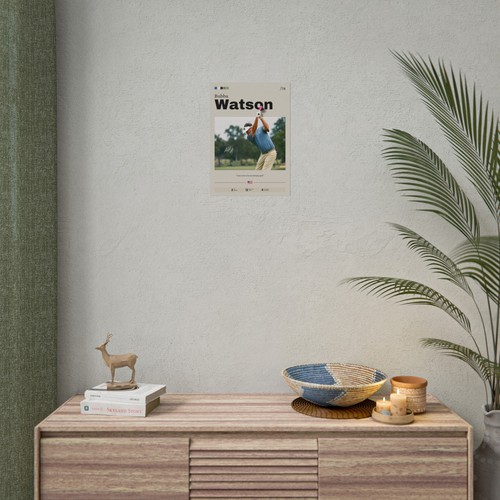 Bubba Watson Poster, Golffan Geschenk, Golfdruck, Bubba Watson Fan Geschenk - Bild 7 von 10