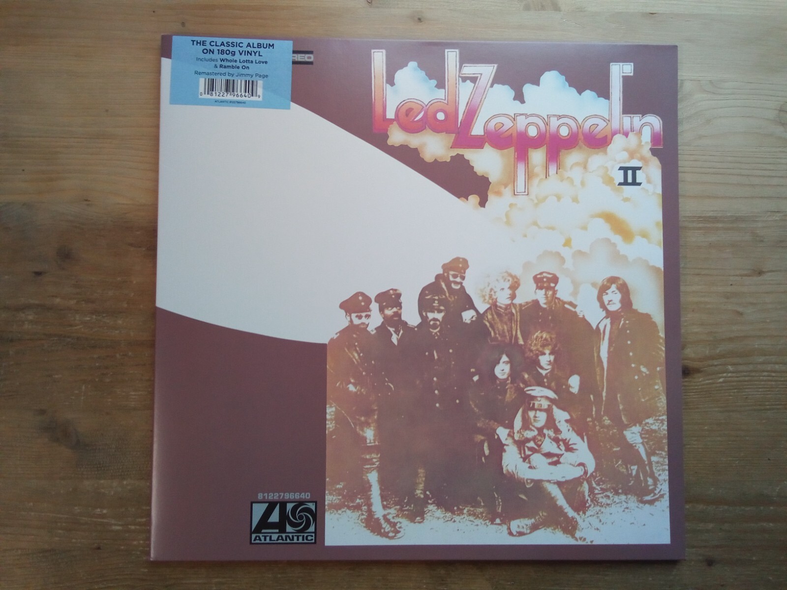 Led Zeppelin II Near Mint Vinyl LP Record Album 2014 180g Reissue