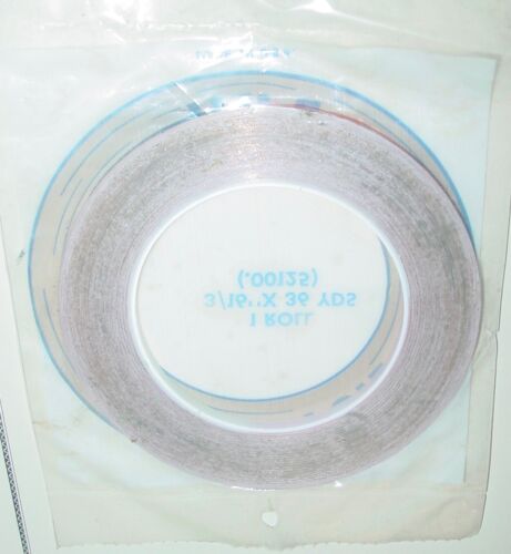Kupferfolie Klebeband 3/16" x 36 Yards Vintage Kunsthandwerk Buntglas Versorgung USA NOS - Bild 4 von 7