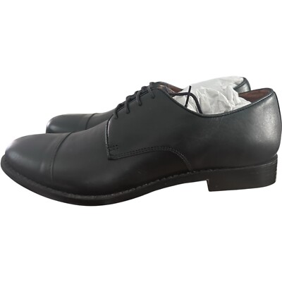 J. CREW Leather cap-toe derby shoes in Black Size 11 M NWOB $228 BS113 J. Crew Men main image 4