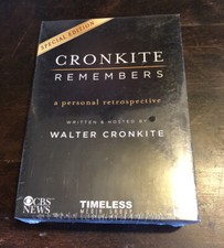 Cronkite Remembers A Personal Retrospective 3 DVD Set New Sealed 2009