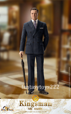 最終値下げ　Kingsman Mr. Harry 1/6スケール フィギュア BEE TOYS Kingsman：The Secret Service MR HARRY 12in Action Figure