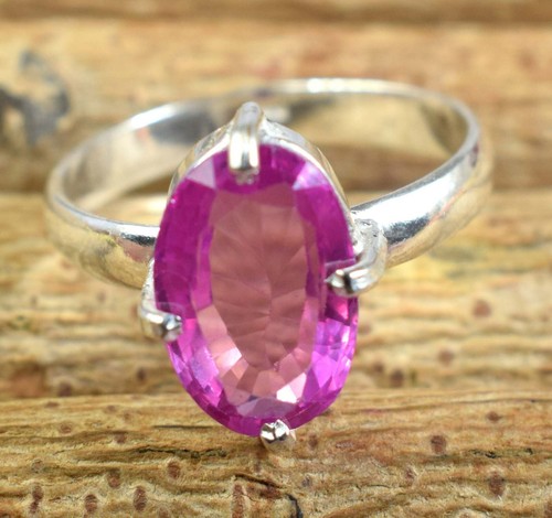 Certificato Rosa Naturale Morganite 9.40 CT Ovale Taglio Gemma Anello Buona Luck - Foto 4 di 7