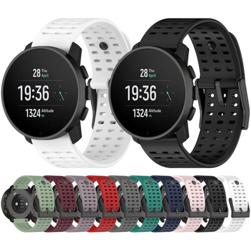 22MM Silicone Replace Watch Strap for Suunto Vertical/9 Peak Pro/9 Peak/5 Peak - Picture 2 of 22