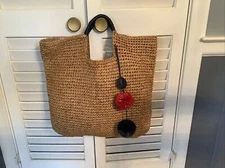 Mark And Graham Rio Tote Natural/navy