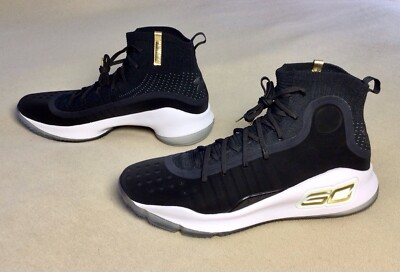 Under Armour Curry 4 ブラック/ゴールド New! Men's Size US 13 Under Armour Curry 4 “More Dimes” 2017 Black