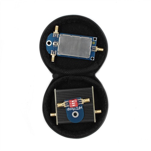 Amplifier HF AM FM VHF UHF SDR Wideband Active Magnetic Loop Antenna 50K-500MHz