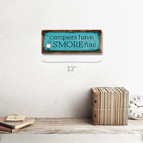 Campers Have S’more Fun Metal Sign; Wall Decor for Vacation Home - Picture 7 of 9
