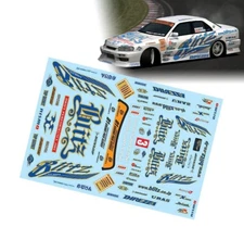 Blitz Drift Logo Sticker Sheet A4 for 1:10 RC  vehicle