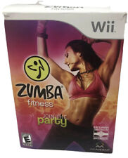 Zumba Fitness Join The Party (Nintendo Wii) w/Fitness Belt Exercise Work Out