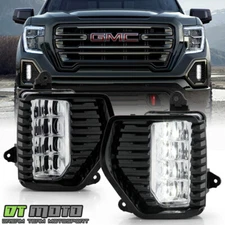 2019-2021 GMC Sierra 1500 [New Gen] LED Bumper Fog Lights Driving Lamps w/Switch
